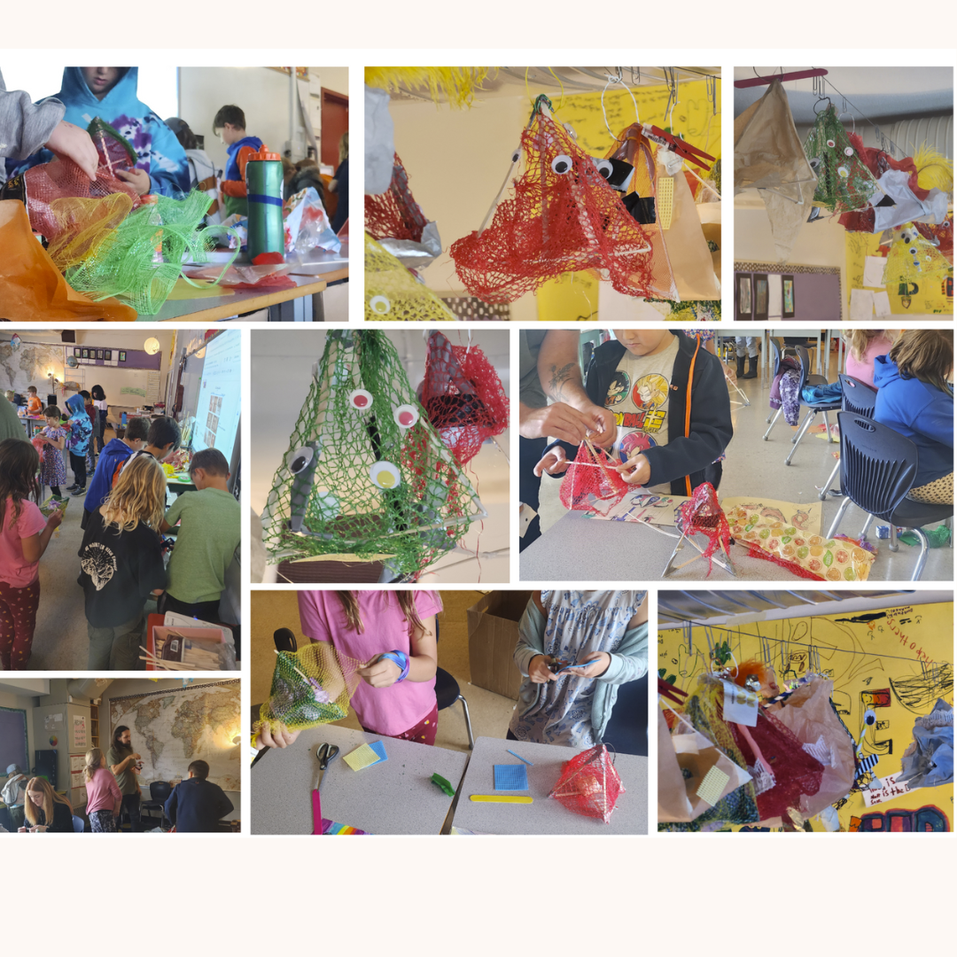 Grade School Upcycling: Lantern Making