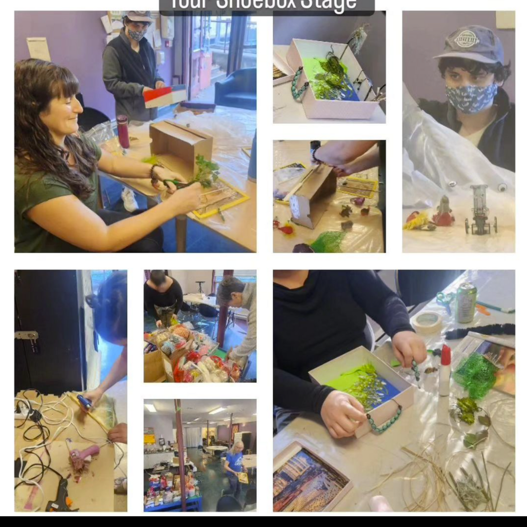 Shoebox stage creation process