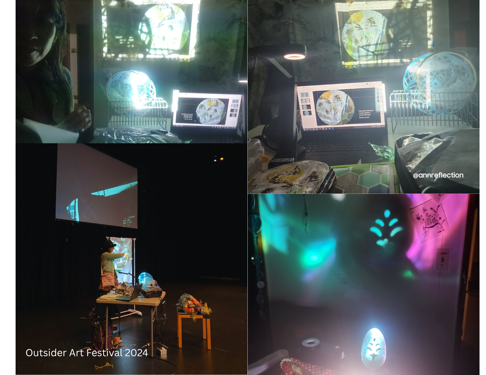 SpoonDance Indoor Dark version at Round House | Outsider Art festival_2024